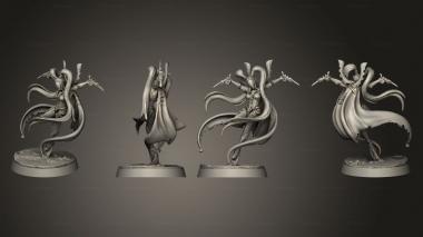Military figurines Illrune Trickster Assassin 3d model