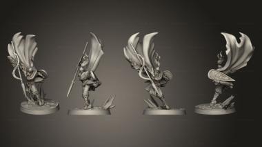Military figurines Ilya Muromets Cocatyr 3d model