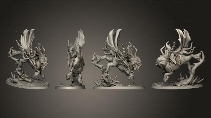 Military figurines (Ilya Muromets On Horse, STKW_7863) 3D models for cnc