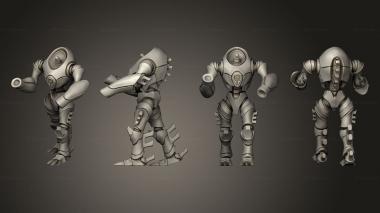 Military figurines Immortal 11 3d model