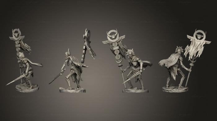 Military figurines (Immortal 12, STKW_7874) 3D models for cnc
