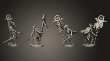 Military figurines Immortal 12 3d model