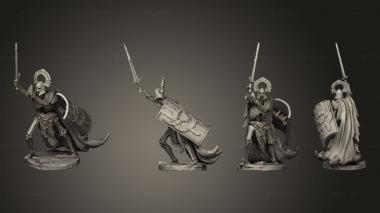 Military figurines Immortal 13 3d model