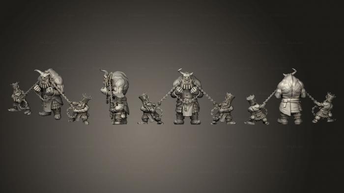 Military figurines (Immortal 17, STKW_7878) 3D models for cnc