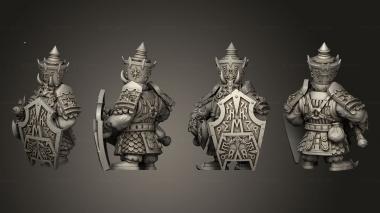 Military figurines Immortal 20 3d model