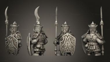 Military figurines Immortal 21 3d model