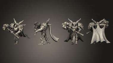 Military figurines Immortal epic 3d model