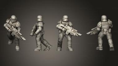 Military figurines Imperial Arbiter 2 A 3d model