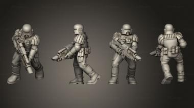 Military figurines Imperial Arbiter 4 A 3d model
