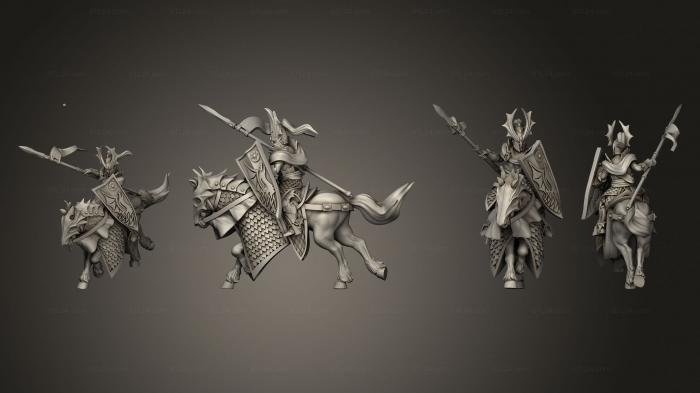 Military figurines (Imperial Kindred Cataphract Bearer head 2, STKW_7896) 3D models for cnc