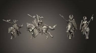 Military figurines Imperial Kindred Cataphract Bearer head 2 3d model