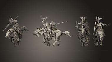 Military figurines Imperial Kindred Cataphract body 2 3d model
