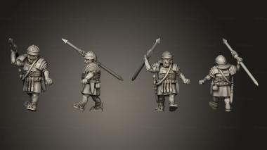 Military figurines IMPERIAL LEGIONARY PILUM C 3d model