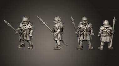 Military figurines IMPERIAL LEGIONARY SPEAR A 3d model