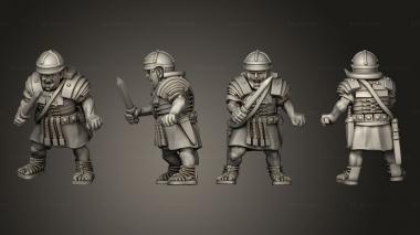 Military figurines IMPERIAL LEGIONARY SWORD E 3d model