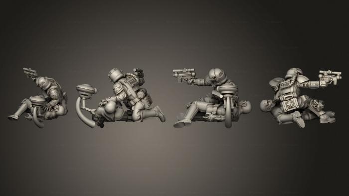 Military figurines (Imperial Medic 04, STKW_7922) 3D models for cnc
