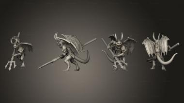Military figurines Imps 01 3d model