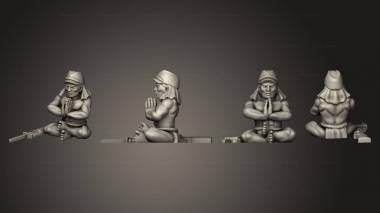 Military figurines INFANTRY LAST DEFENDER A 3d model