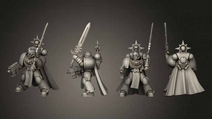 Military figurines (inspirational general now with cloak and tassels, STKW_8178) 3D models for cnc
