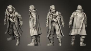Military figurines Insurgent Informant Objective 3d model
