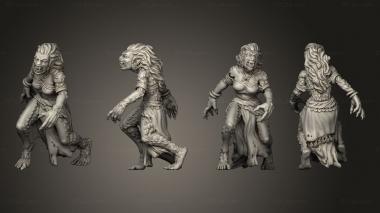 Military figurines Into the Woods Hybrid Were Wolf 3d model