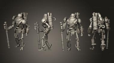 Military figurines Inventor 1 Helper 3d model