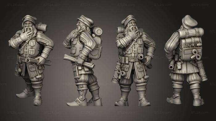 Military figurines (Inventor 1, STKW_8195) 3D models for cnc