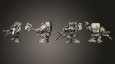 Military figurines Iron Doc 3d model