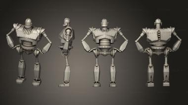 Military figurines Iron Giant 3d model