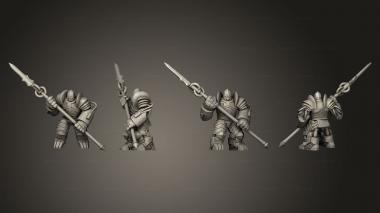 Military figurines Iron Juggernaut Spear Large 3d model