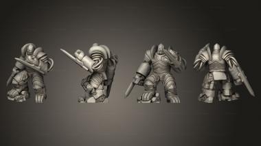 Military figurines Iron Juggernaut Sword Large 3d model