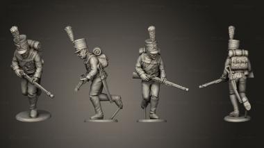 Military figurines Jaegers 03 3d model