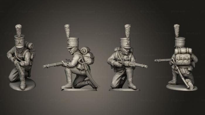 Military figurines (Jaegers 04, STKW_8231) 3D models for cnc