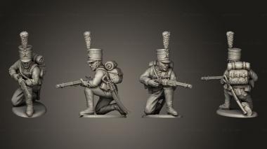 Military figurines Jaegers 04 3d model