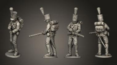 Military figurines Jaegers 05 3d model