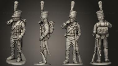 Military figurines Jaegers 06 3d model