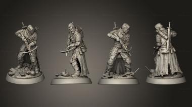 Military figurines Jhonny Trinity Hollow 3d model