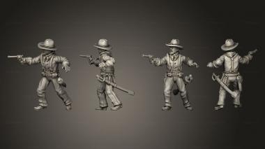 Military figurines Join or Die CAVALRY 07 3d model