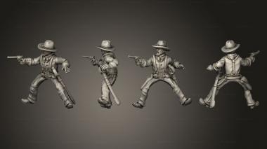 Military figurines Join or Die CAVALRY 13 3d model