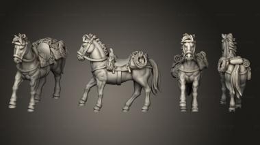 Military figurines Join or Die COWBOY HORSE 02 3d model
