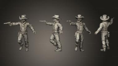 Military figurines Join or Die DALTON BROTHER 01 3d model