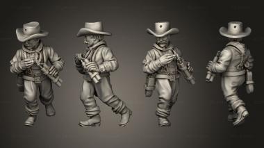 Military figurines Join or Die DALTON BROTHER 04 3d model