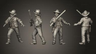 Military figurines Join or Die FAR WEST LEGEND 05 3d model