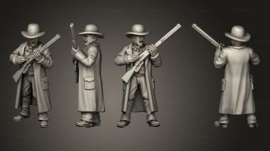 Military figurines Join or Die MARSHAL 03 3d model