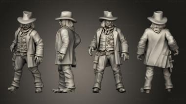 Military figurines Join or Die MARSHAL 05 3d model