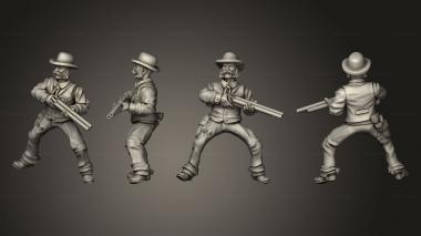 Military figurines Join or Die MARSHAL RIDER 02 3d model