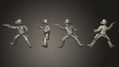 Military figurines Join or Die MARSHAL RIDER 04 3d model