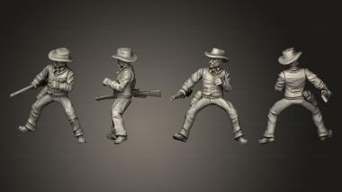 Military figurines Join or Die MARSHAL RIDER 07 3d model
