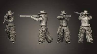 Military figurines Join or Die OUTLAW 05 3d model