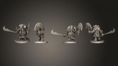 Military figurines Joomini Zickert 3d model
